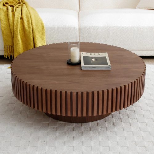 Alternative view of Modern Round Coffee Table For Living Room